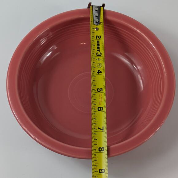 Fiestaware Persimmon Vegetable Bowl Retired Replacement Modern Vintage 95-08 - Picture 8 of 10